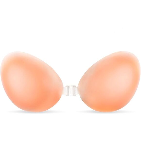 Bra Strapless B Adhesive Sticky Bra Women Silicone Bra Size B Invisible FC5 - Picture 1 of 7